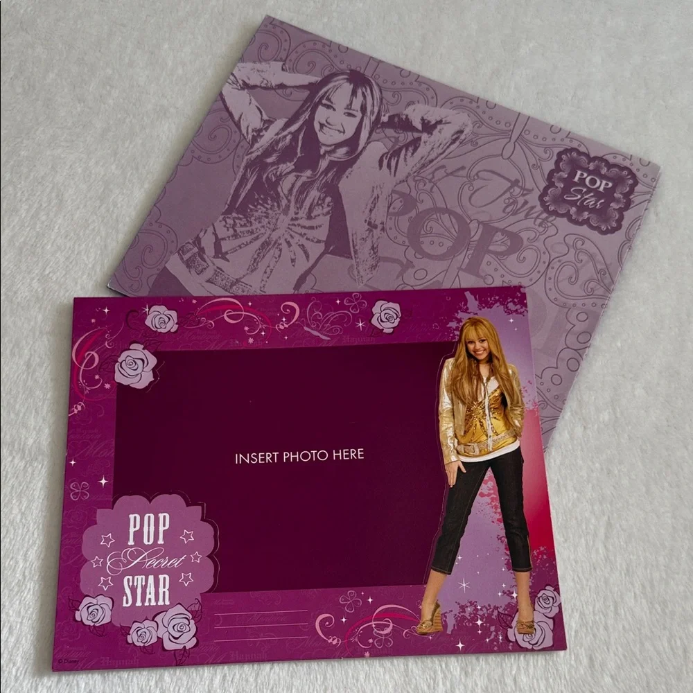 {NEW} Disney | 2009 Hannah Montana Photo Note Cards & Envelopes Set of 6
